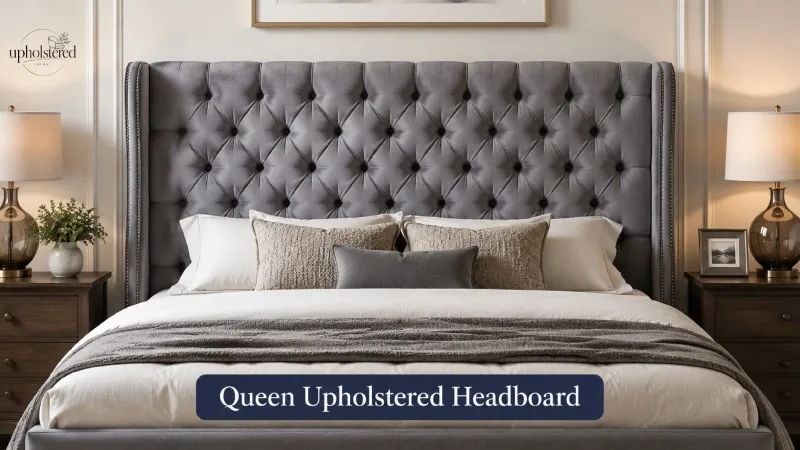 Queen Upholstered Headboard