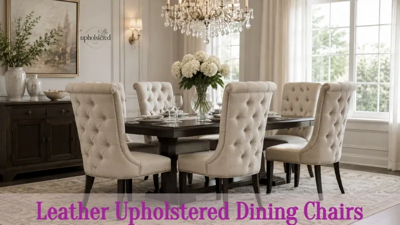 Tufted Upholstered Dining Chairs