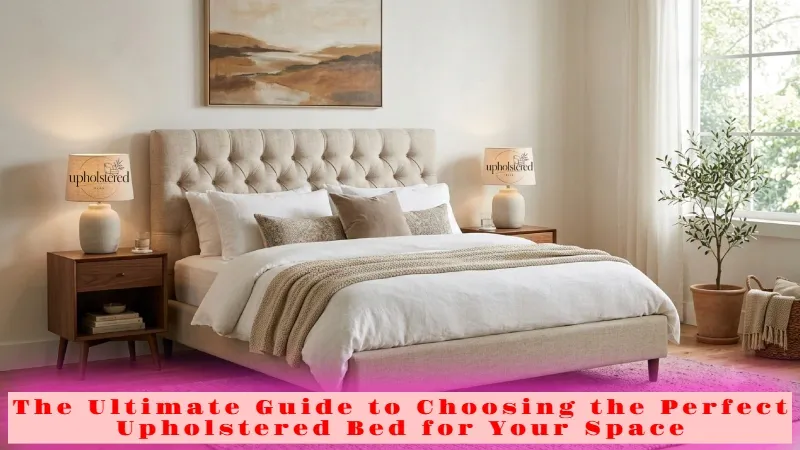 upholstered bed