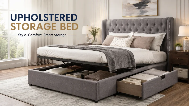 Upholstered Storage Bed