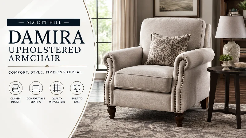 Alcott Hill Damira Upholstered Armchair