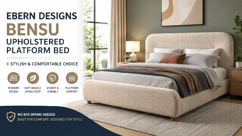 Ebern Designs Bensu Upholstered Platform Bed
