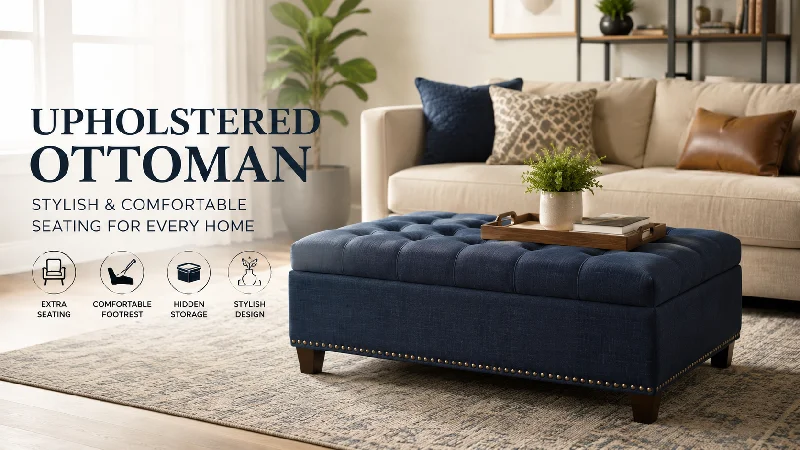Upholstered Ottoman